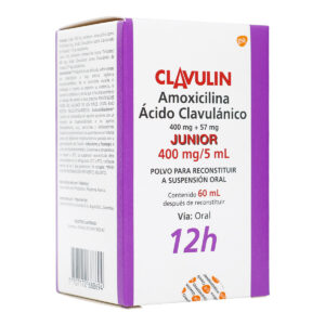 CLAVULIN JUNIOR 400 MG/5 ML 60ML