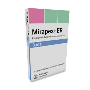 MIRAPEX ER 3 MG 10 TBS131325
