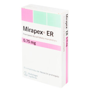 MIRAPEX ER 0.75 MG 10 TBS 32519