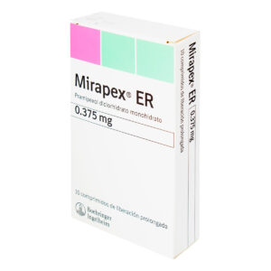 MIRAPEX ER 0.375 MG 10 TBS 16259