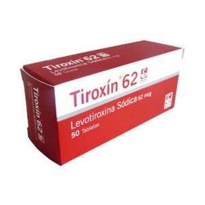 TIROXIN 62 MCG 50 TABLETAS