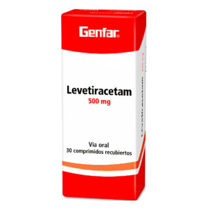 LEVETIRACETAM 500 MG 30 TBS GF44100