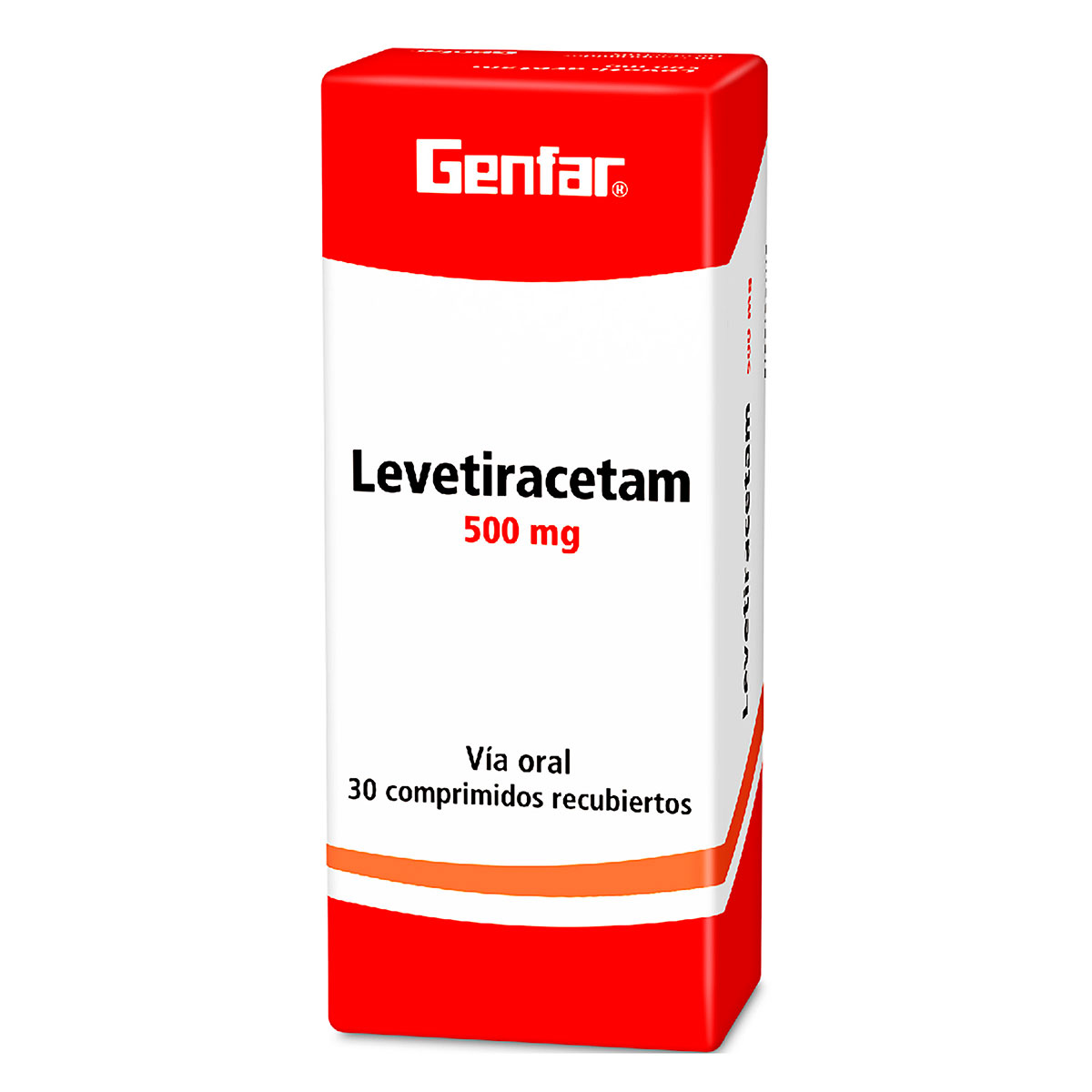 LEVETIRACETAM 500 MG 30 TBS GF44100