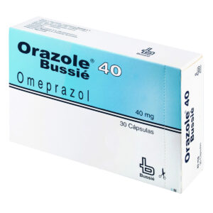 ORAZOLE 40 MG 30 CAPSULAS