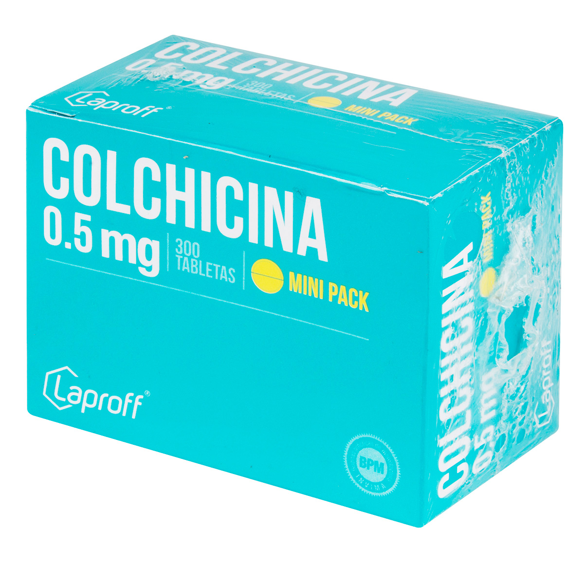 COLCHICINA 0.5 MG 300 TABLETAS LP