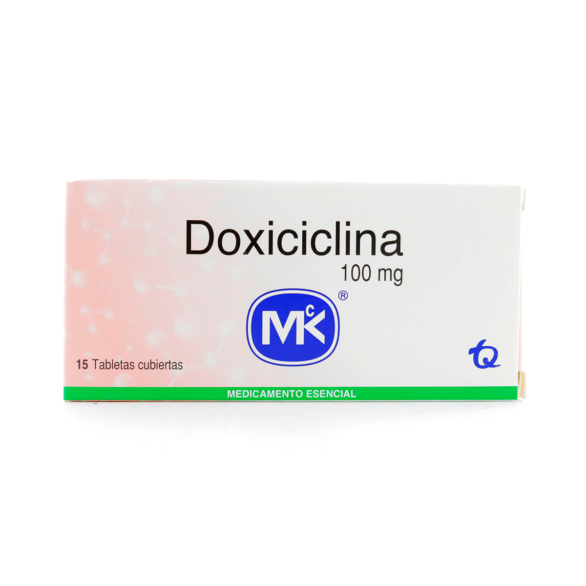 DOXICICLINA 100 MG 15 TABLETAS MK
