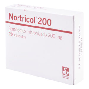 NORTRICOL 200 MG 20 CAP.