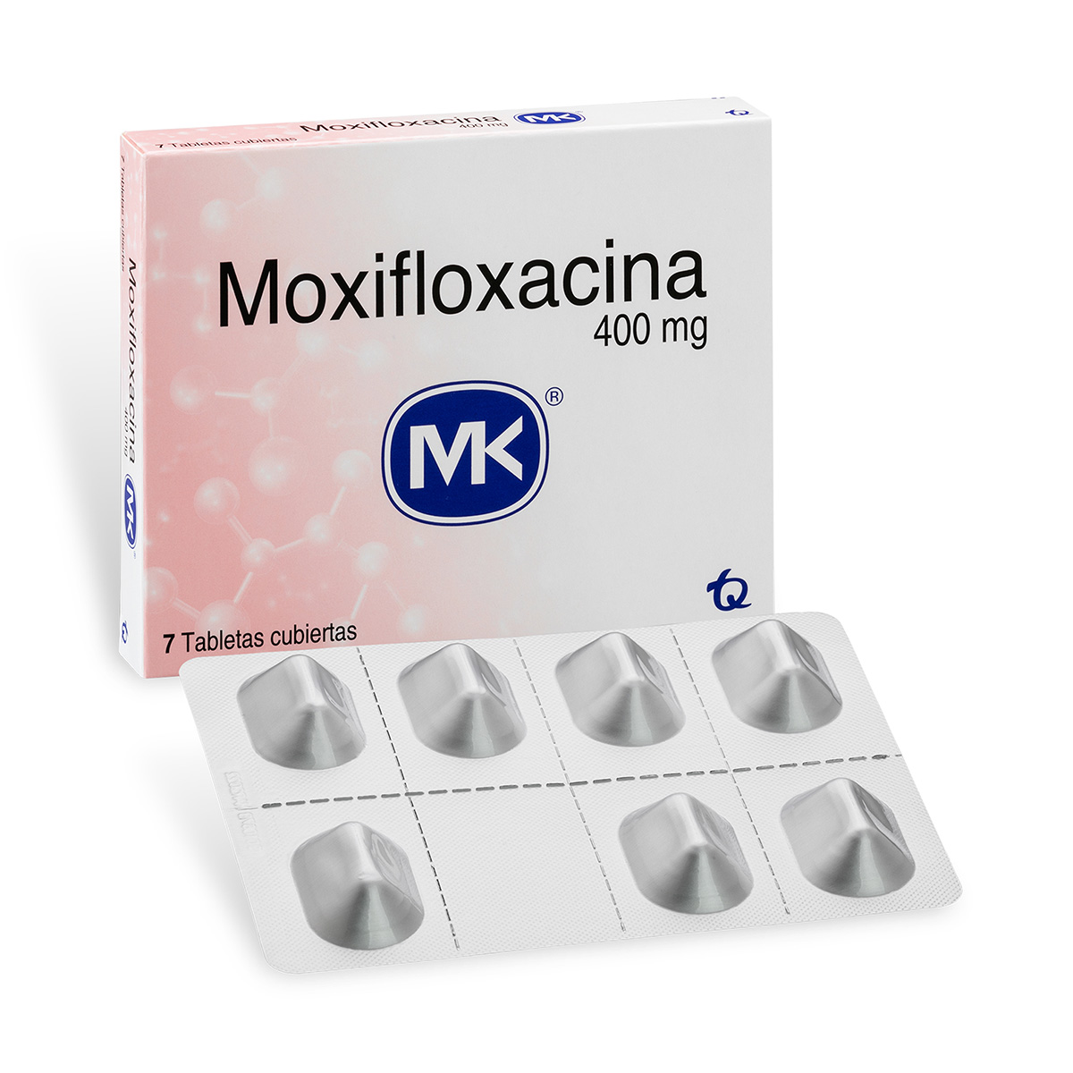MOXIFLOXACINA 400 MG 7 TBS MK