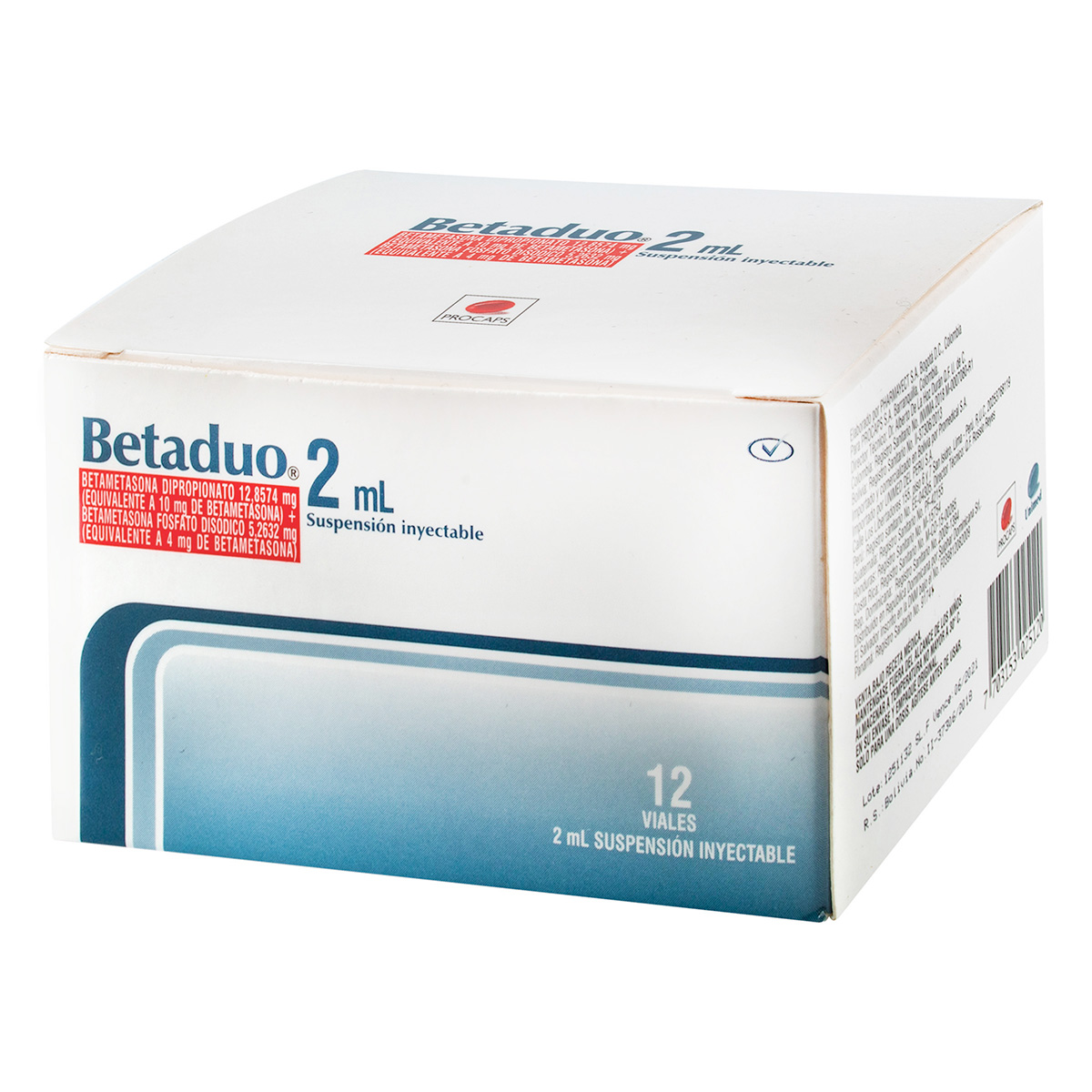 BETADUO 2 ML INYECTABLE 12 UNDS