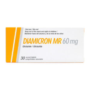 DIAMICRON MR 60 MG 30 TBS11898