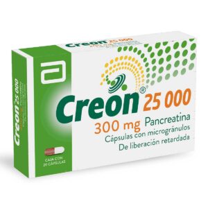 CREON 25000 20 CAPSULAS