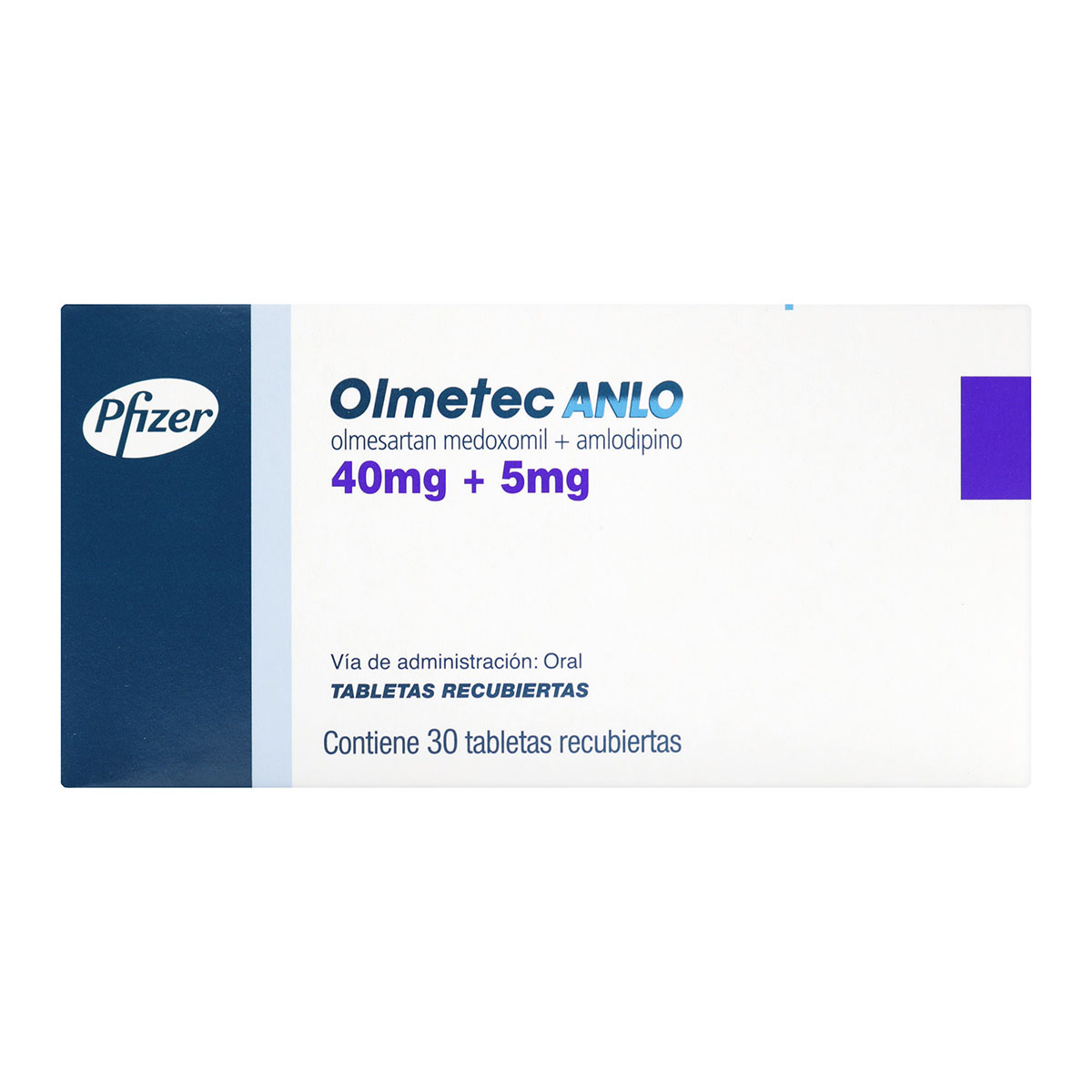 OLMETEC ANLO 40/5 MG 30 TBS