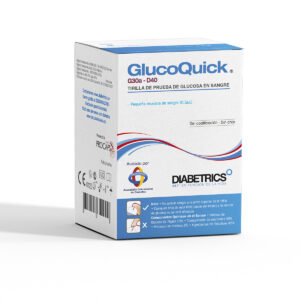 TIRAS REACTIVAS GLUCO 50 UND