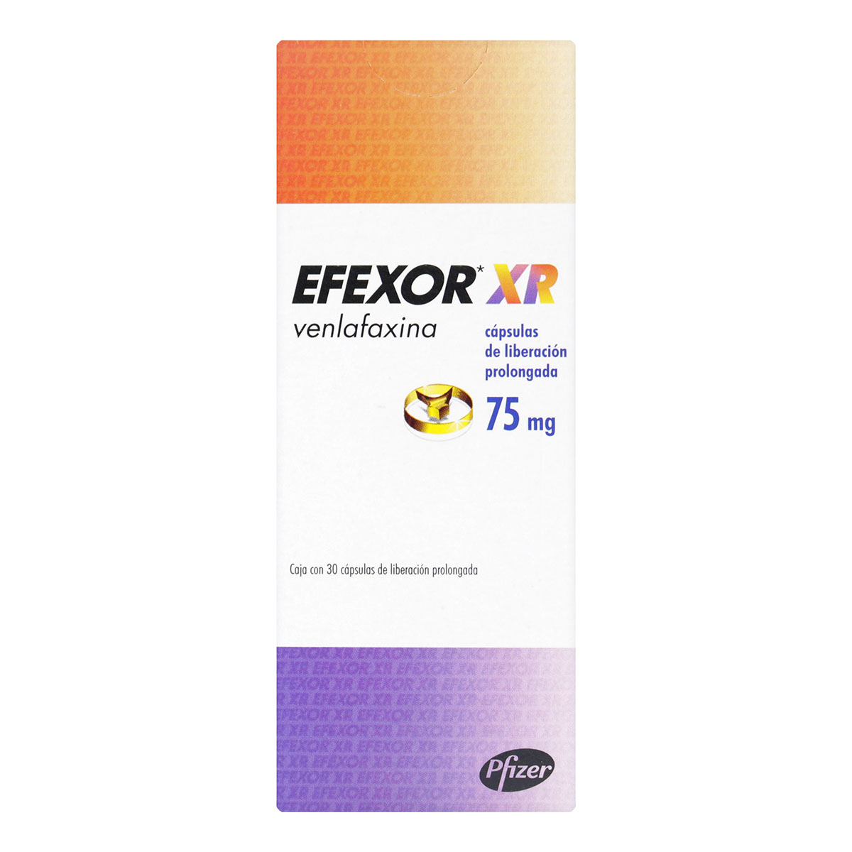 EFEXOR XR 75MG 30 CAP.28418