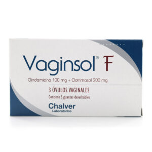 VAGINSOL F 200/100 MG OVULOS 3 UNDS