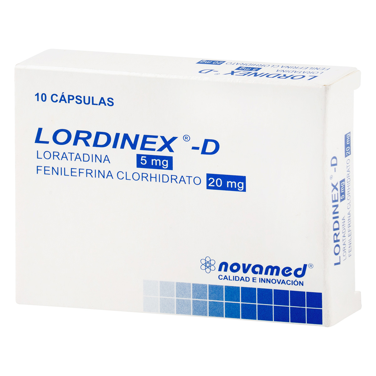 LORDINEX D 10 CAPSULAS