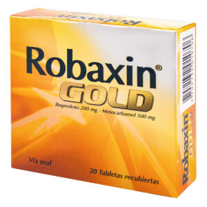 ROBAXIN GOLD 500 MG 20 TBS