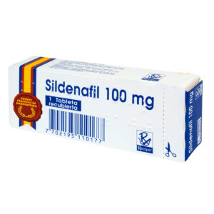 SILDENAFIL 100 MG 1 TABLETA RC