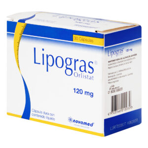 LIPOGRAS 120 MG 30 CAP.