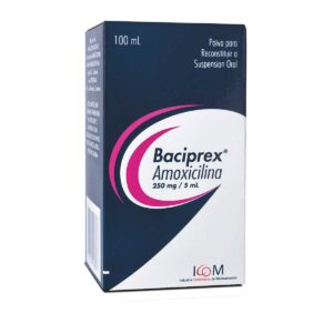 BACIPREX 250 MG SUSP. 100ML ICOM