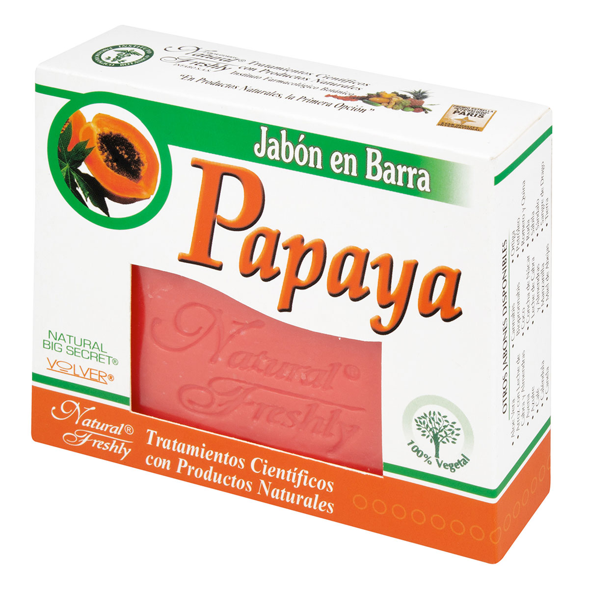 JABON DE PAPAYA FRESHLY 90 GR