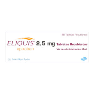 ELIQUIS 2.5 MG 60 TBS