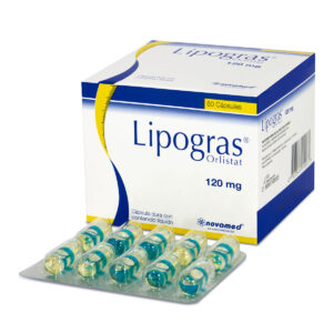 LIPOGRAS 120 MG 60 CAP.