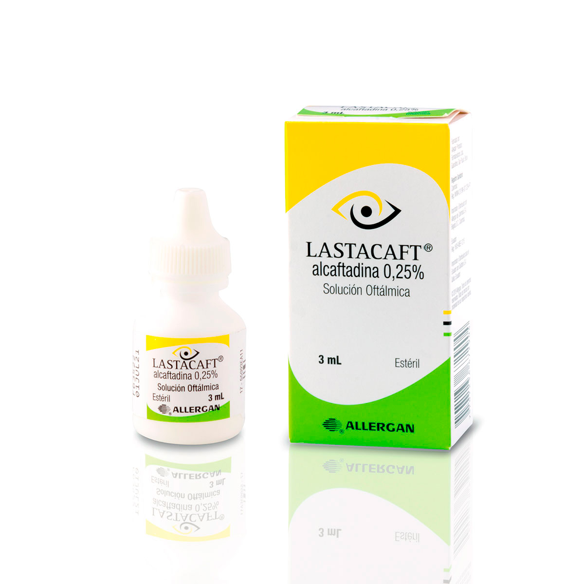 LASTACAFT SOLUCION OFT.3 ML