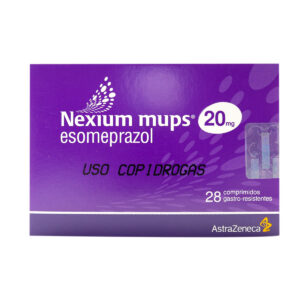 NEXIUM MUPS 20 MG 28 TBS