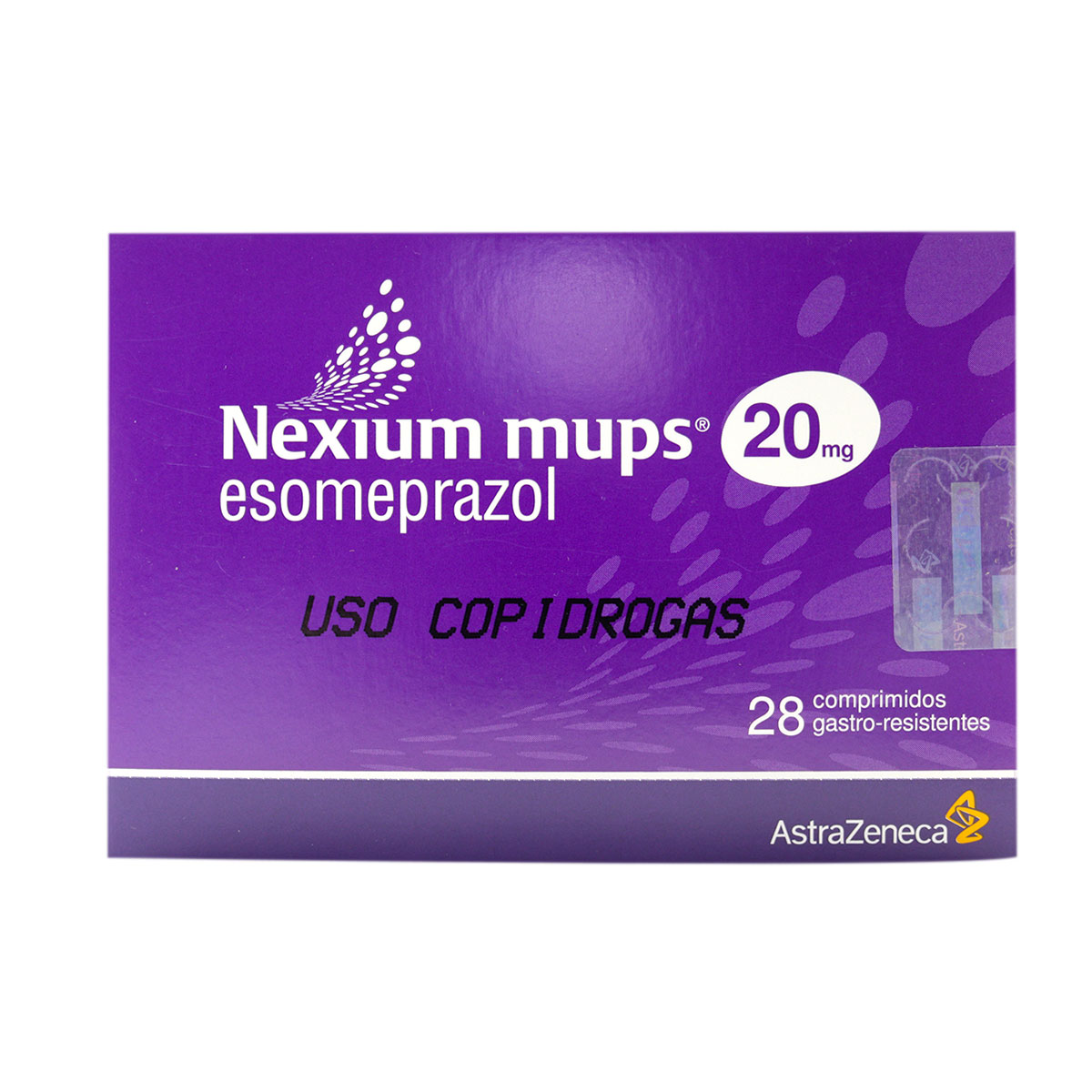 NEXIUM MUPS 20 MG 28 TBS
