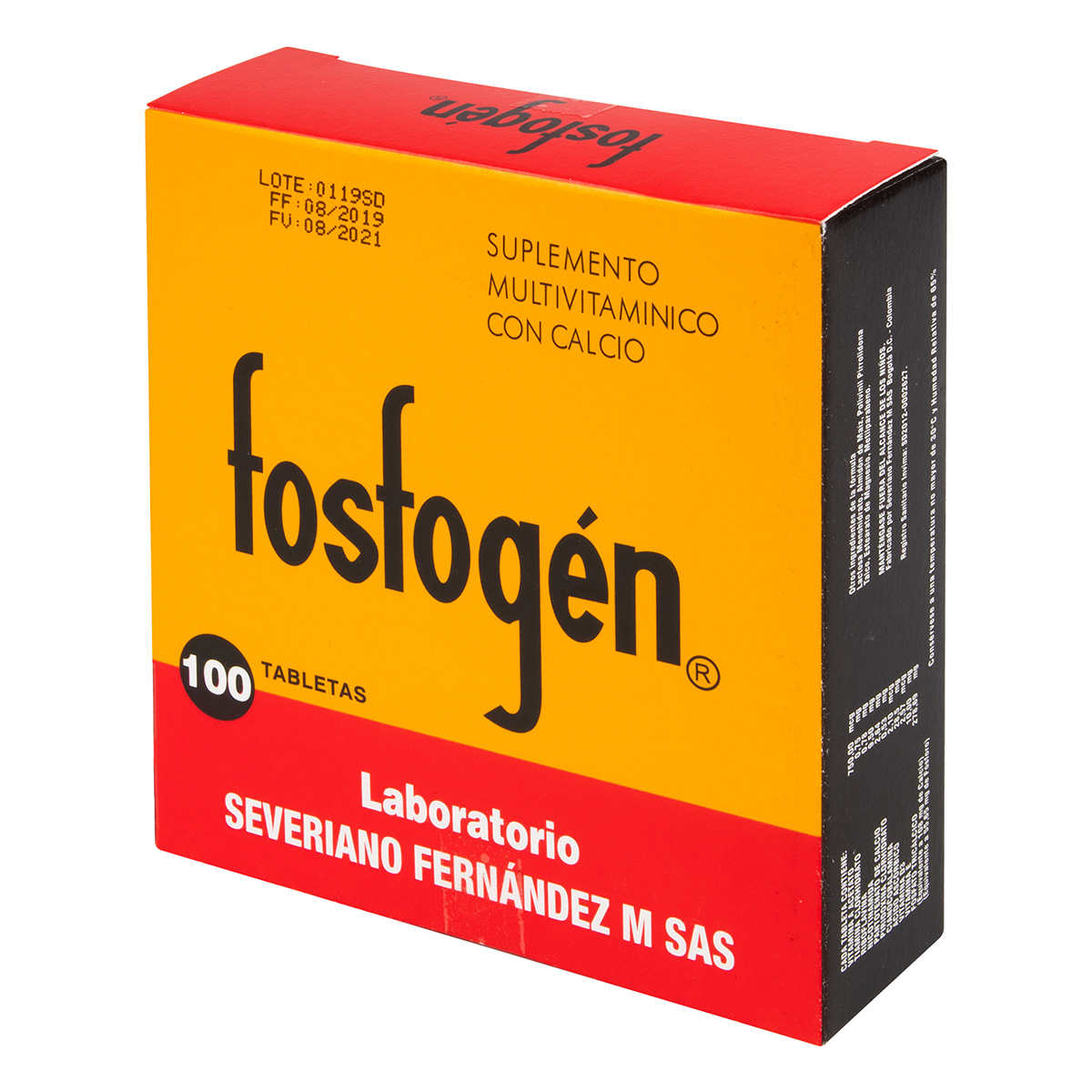 FOSFOGEN 100 TABLETAS