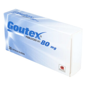 GOUTEX 80 MG 30 CAP. BLANDAS