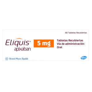 ELIQUIS 5 MG 60 TBS