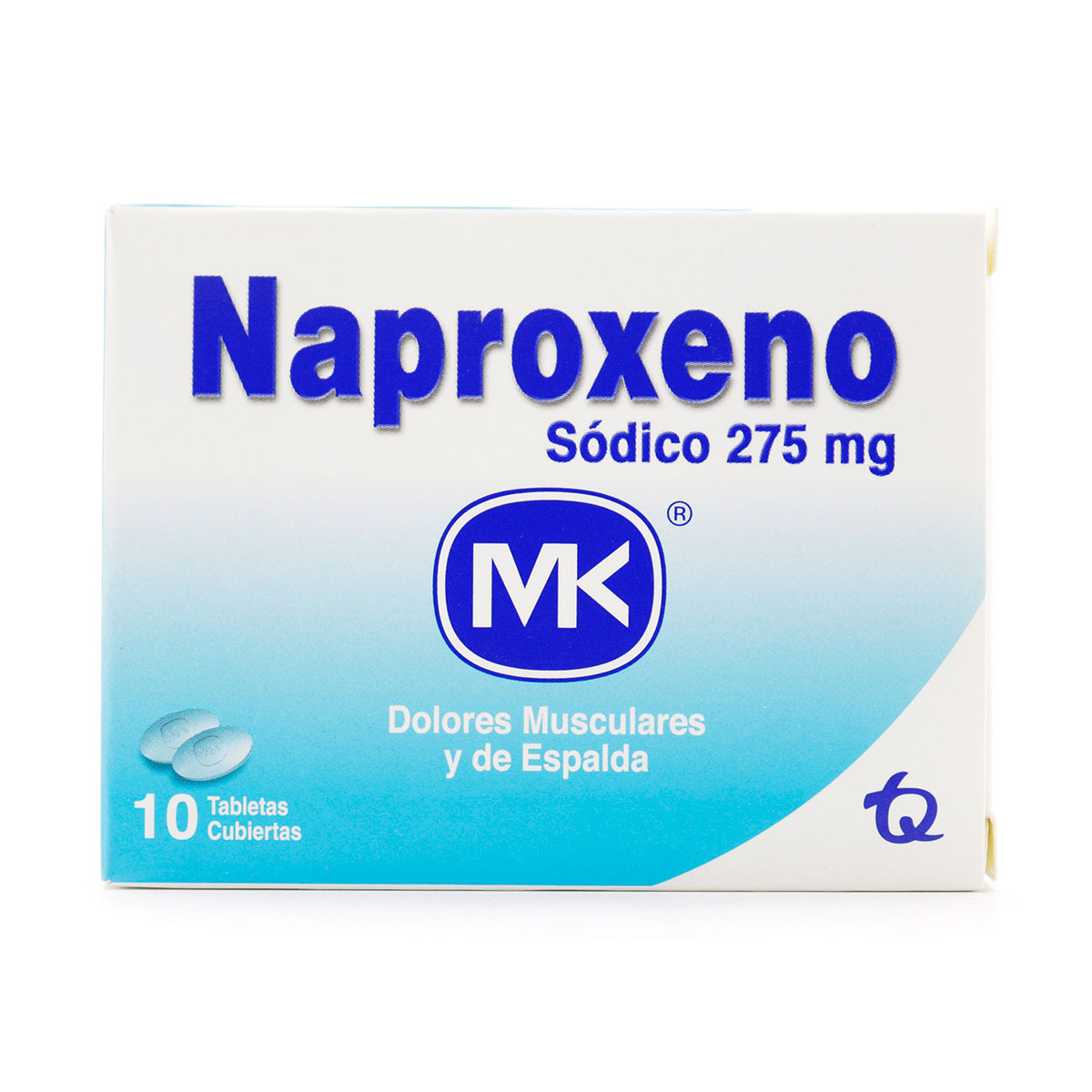 NAPROXENO 275 MG 10 TABLETAS MK