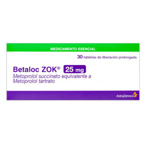 BETALOC ZOK 25 MG 30 TBS9263