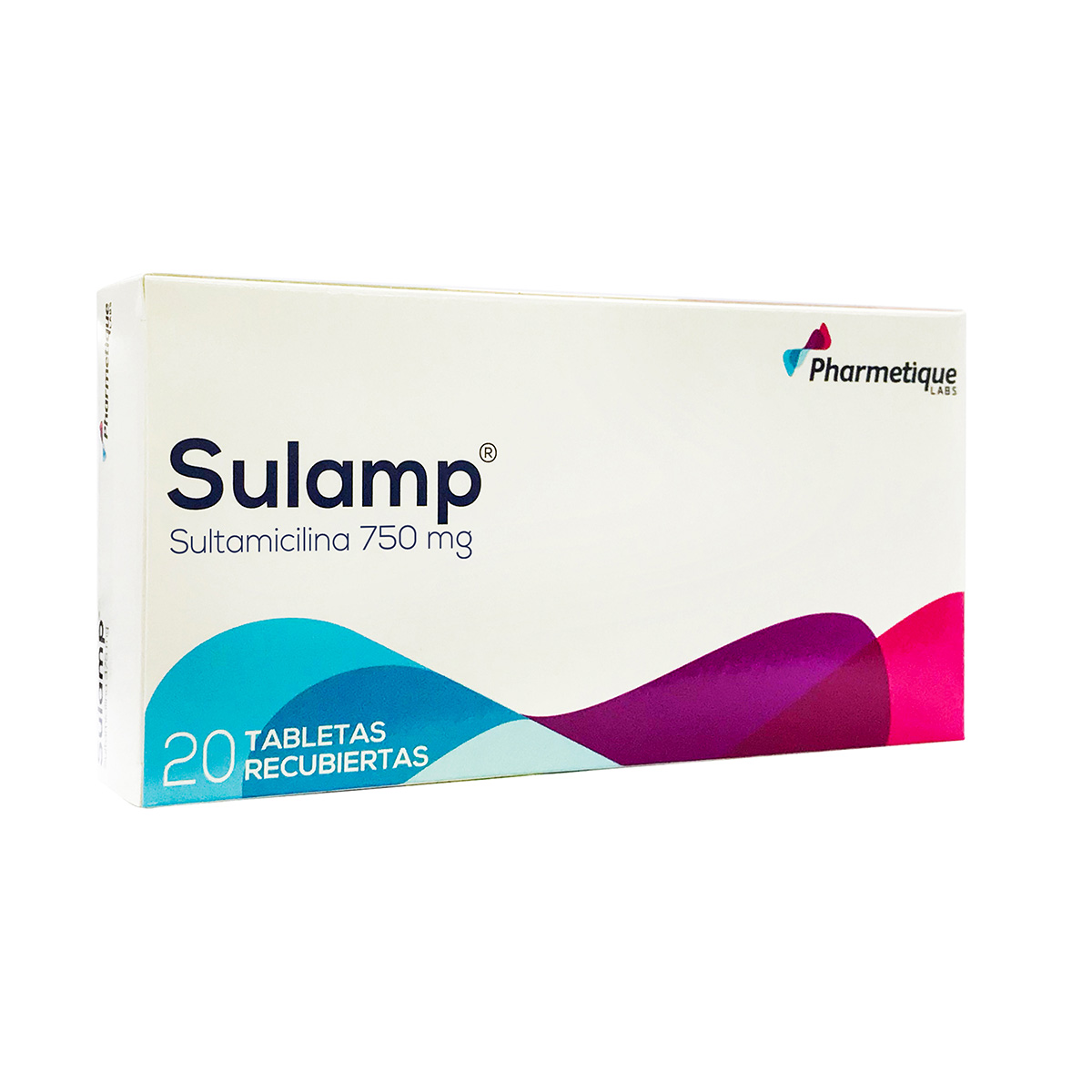 SULAMP 750 MG 20 TABLETAS