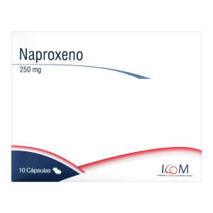 NAPROXENO 250 MG 10 CAP ICOM MQ