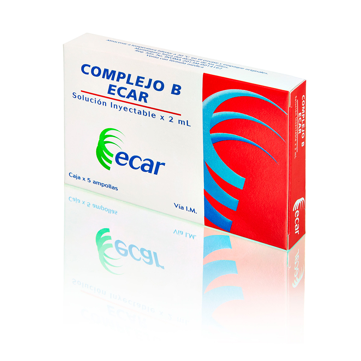 COMPLEJO B 2 ML AMP 5 UND ECAR
