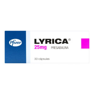 LYRICA 25 MG 30 CAP.16673