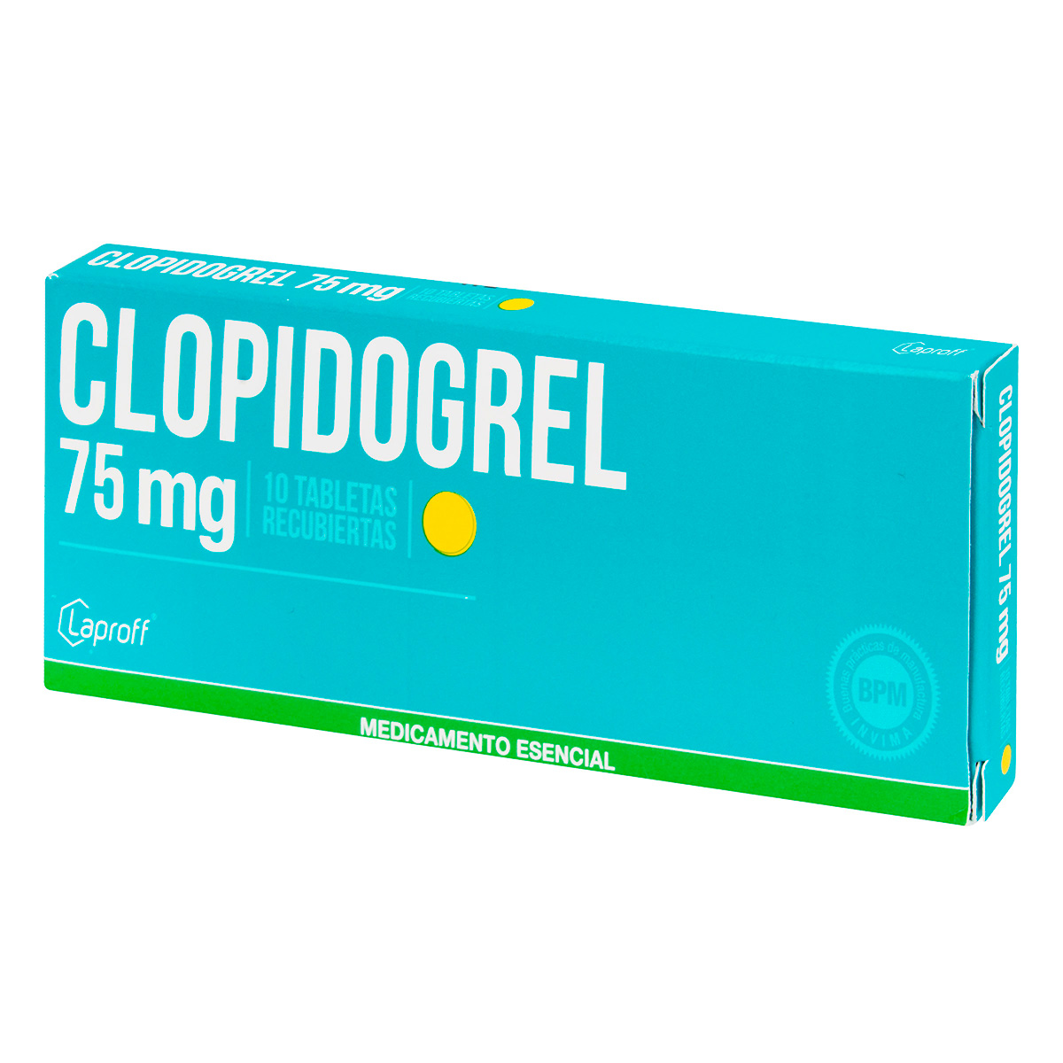 CLOPIDOGREL 75 MG 10 TABLETAS LP15405