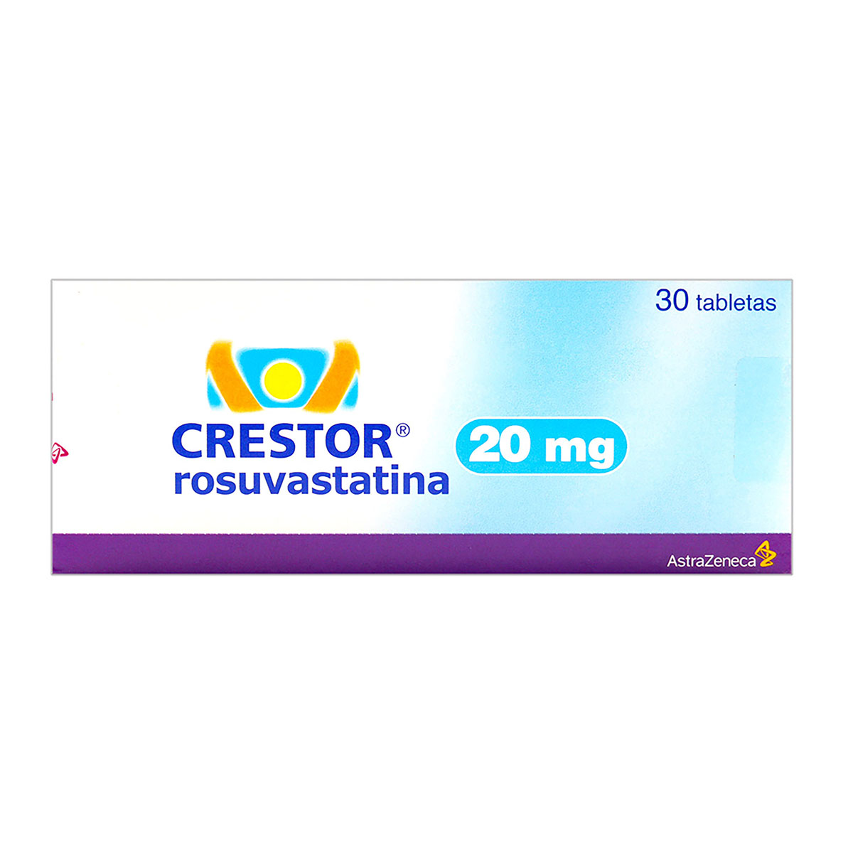 CRESTOR 20 MG 30 TBS