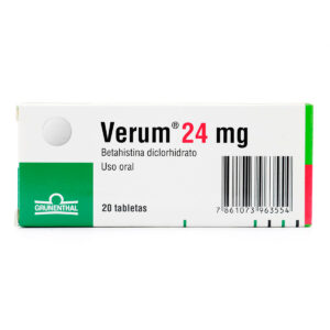 VERUM 24 MG 20 TABLETAS