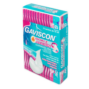 GAVISCON DOBLE ACCION SUSP.10 ML X 12UND