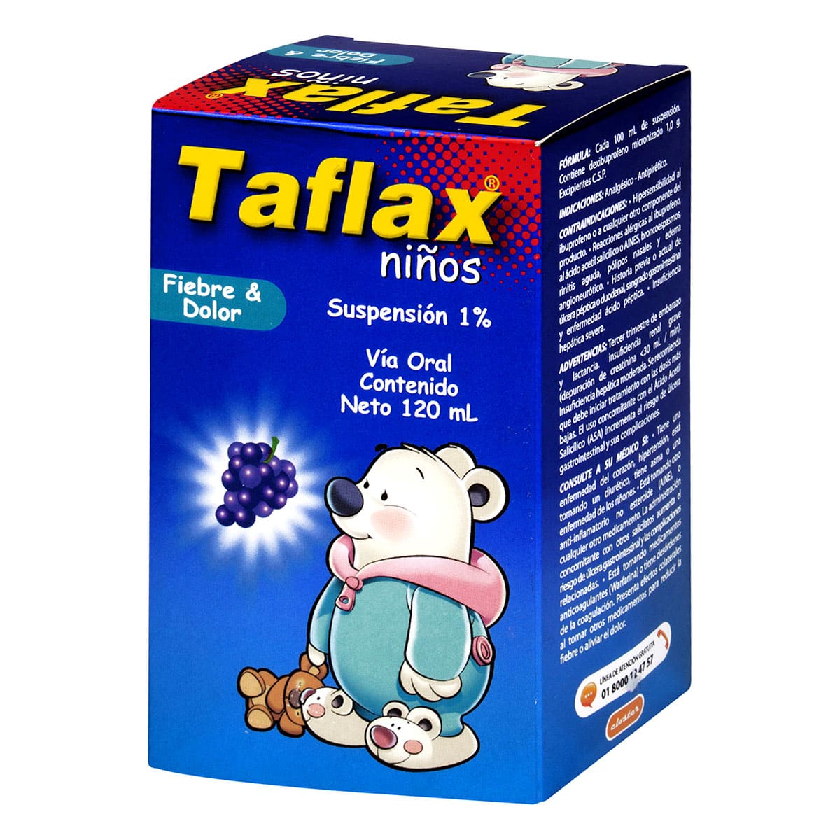 TAFLAX SUSPENSION 120 ML