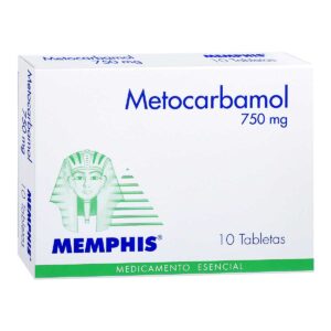 METOCARBAMOL 750 MG 10 TABLETAS MP