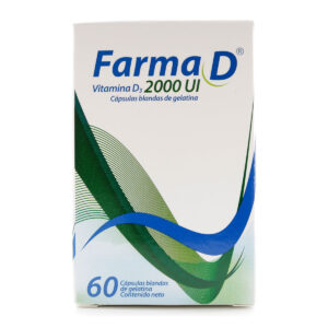 FARMA D VITAMINA D3 2000UI 60 CAP