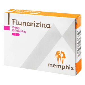 FLUNARIZINA 10 MG 20 TABLETAS MP
