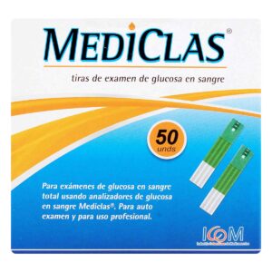 TIRAS REACTIV GLUCOM.MEDICLAS 50UND ICOM