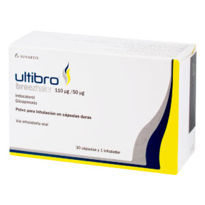 ULTIBRO BREEZHALER 50MG 30 CAP.