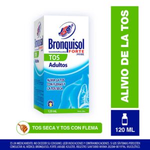 BRONQUISOL FORTE TOS ADULTO JBE 120 ML